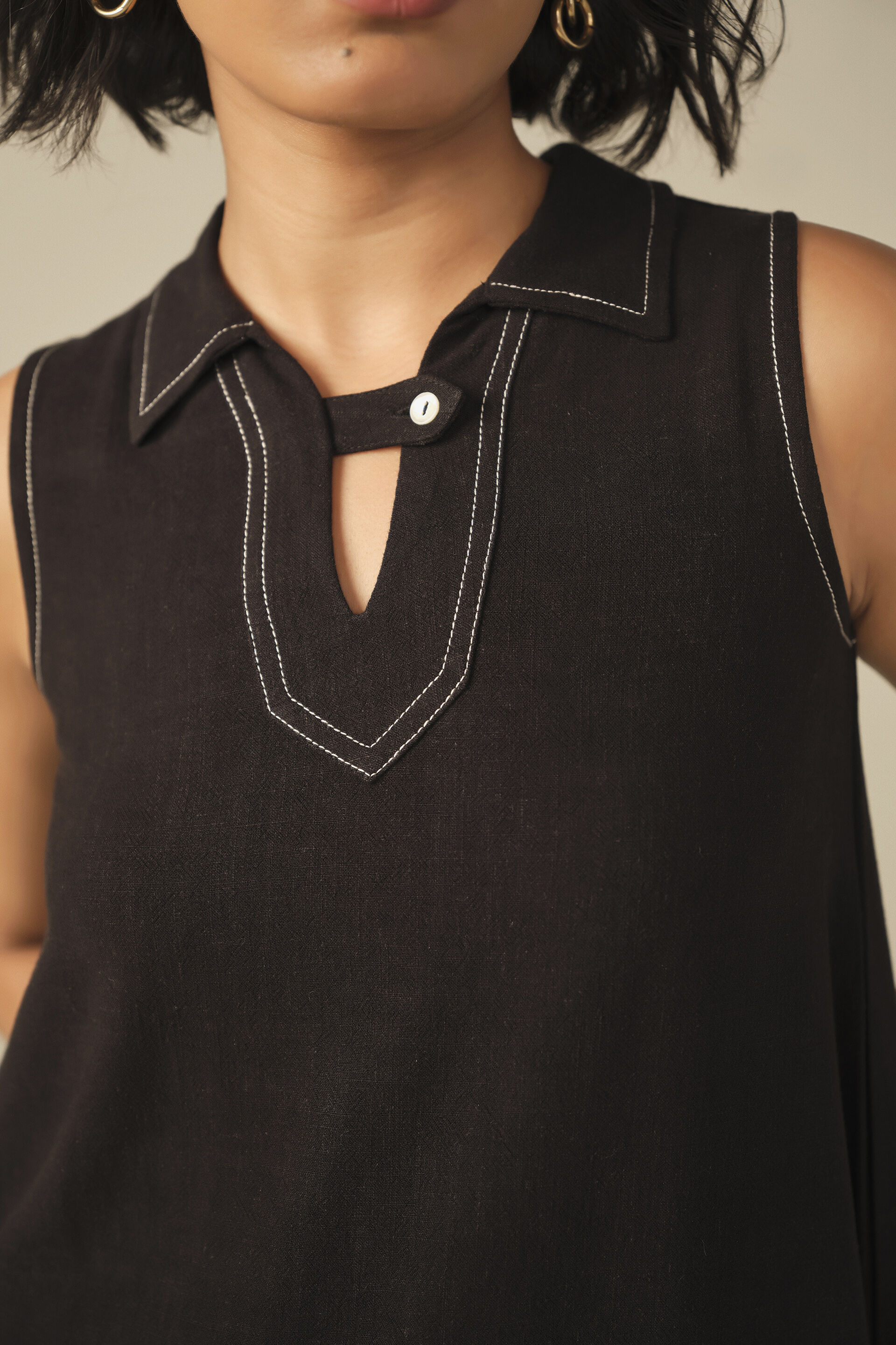 Relaxed Co-ord in Black, Black, image 2